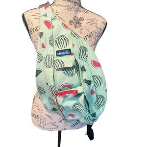 KAVU Watermelon Print Sling Bag,‎ GUC